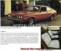 1976 Mercury Capri II Advert - Retro Car Ads - The Nostalgia Store